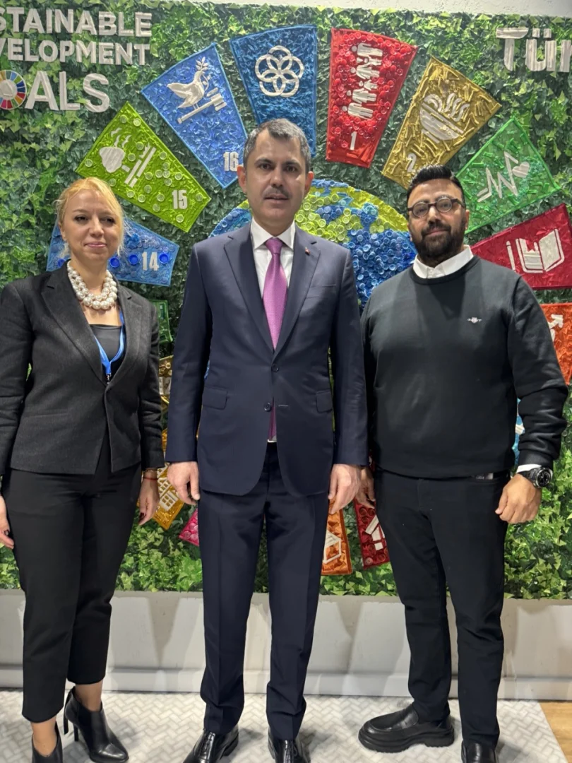 COP29’a Serkan Şerefhanoğlu’nun eseri damga vurdu!